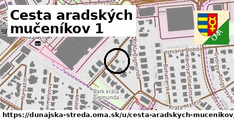 Cesta aradských mučeníkov 1, Dunajská Streda