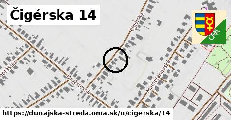 Čigérska 14, Dunajská Streda