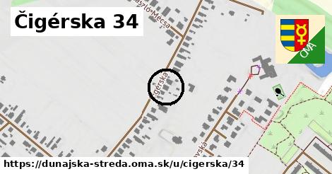 Čigérska 34, Dunajská Streda