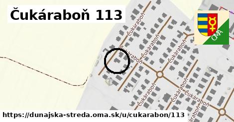 Čukáraboň 113, Dunajská Streda