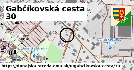 Gabčíkovská cesta 30, Dunajská Streda