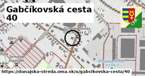 Gabčíkovská cesta 40, Dunajská Streda