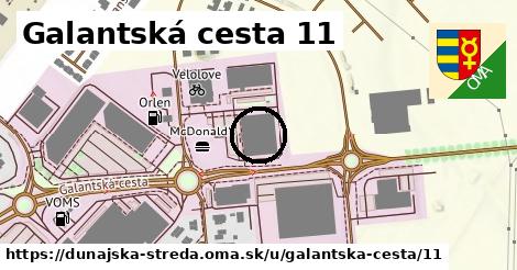 Galantská cesta 11, Dunajská Streda