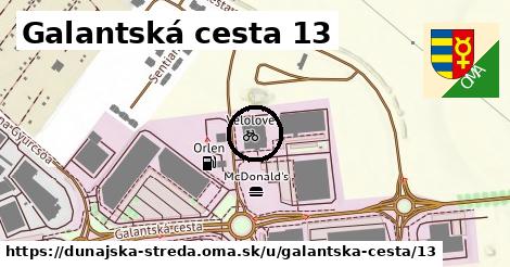 Galantská cesta 13, Dunajská Streda