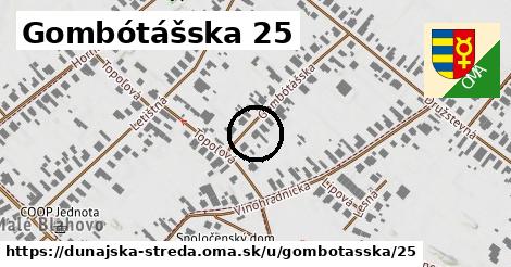 Gombótášska 25, Dunajská Streda