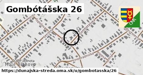 Gombótášska 26, Dunajská Streda