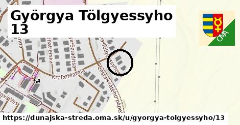 Györgya Tölgyessyho 13, Dunajská Streda