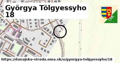 Györgya Tölgyessyho 18, Dunajská Streda