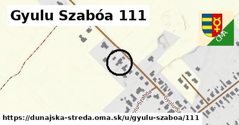 Gyulu Szabóa 111, Dunajská Streda