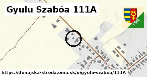 Gyulu Szabóa 111A, Dunajská Streda