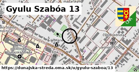 Gyulu Szabóa 13, Dunajská Streda