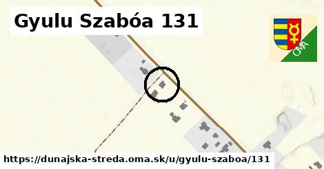 Gyulu Szabóa 131, Dunajská Streda