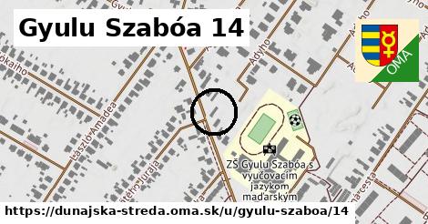 Gyulu Szabóa 14, Dunajská Streda