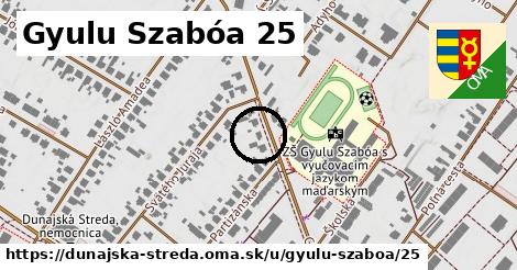 Gyulu Szabóa 25, Dunajská Streda