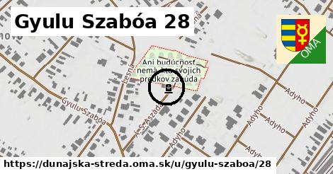 Gyulu Szabóa 28, Dunajská Streda