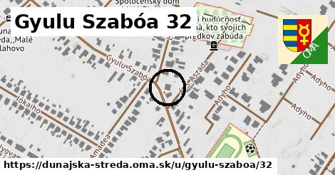 Gyulu Szabóa 32, Dunajská Streda