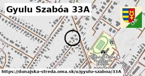Gyulu Szabóa 33A, Dunajská Streda