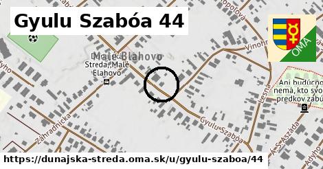Gyulu Szabóa 44, Dunajská Streda