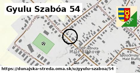 Gyulu Szabóa 54, Dunajská Streda