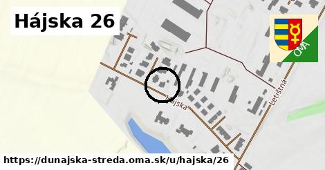 Hájska 26, Dunajská Streda