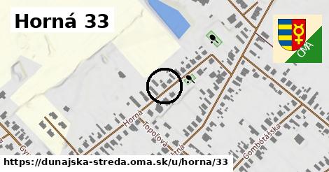 Horná 33, Dunajská Streda