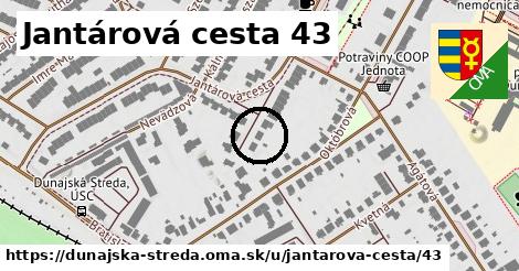 Jantárová cesta 43, Dunajská Streda