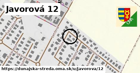 Javorová 12, Dunajská Streda