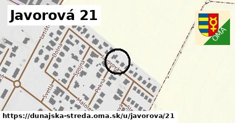 Javorová 21, Dunajská Streda