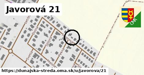 Javorová 21, Dunajská Streda