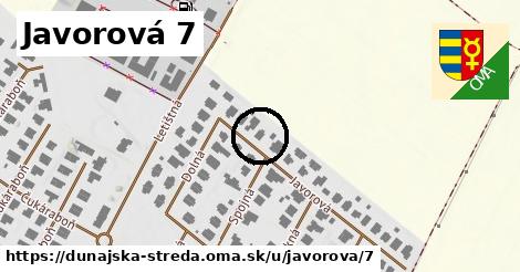 Javorová 7, Dunajská Streda