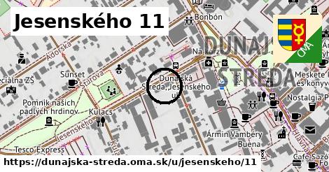 Jesenského 11, Dunajská Streda