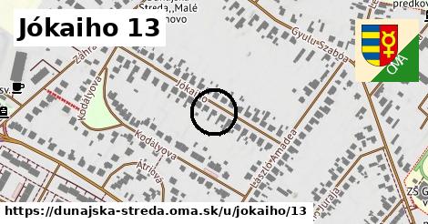 Jókaiho 13, Dunajská Streda