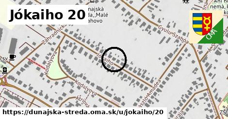 Jókaiho 20, Dunajská Streda