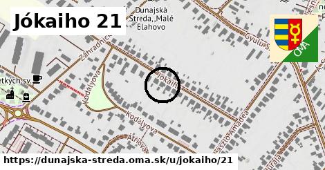 Jókaiho 21, Dunajská Streda