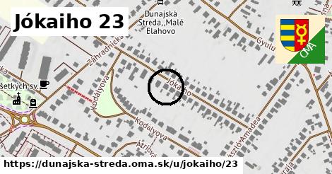 Jókaiho 23, Dunajská Streda