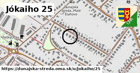 Jókaiho 25, Dunajská Streda