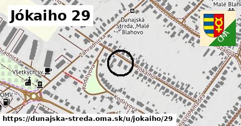 Jókaiho 29, Dunajská Streda