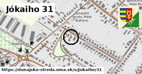 Jókaiho 31, Dunajská Streda