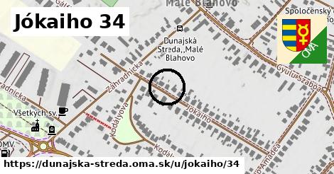 Jókaiho 34, Dunajská Streda