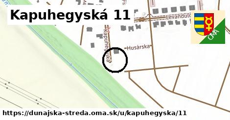 Kapuhegyská 11, Dunajská Streda