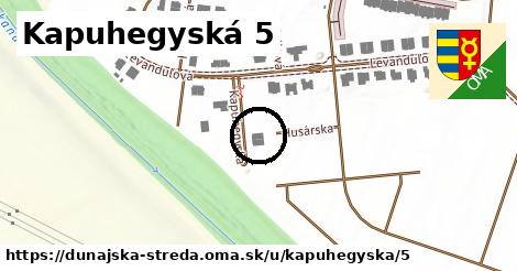 Kapuhegyská 5, Dunajská Streda