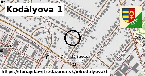 Kodályova 1, Dunajská Streda