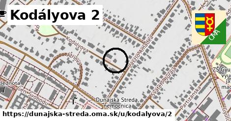 Kodályova 2, Dunajská Streda