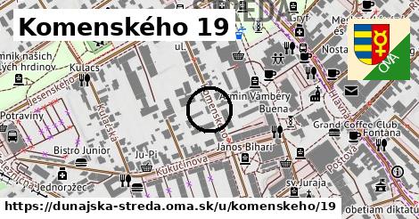 Komenského 19, Dunajská Streda