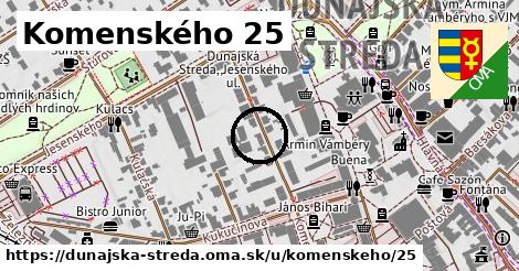 Komenského 25, Dunajská Streda