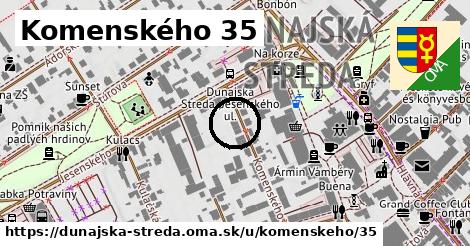 Komenského 35, Dunajská Streda