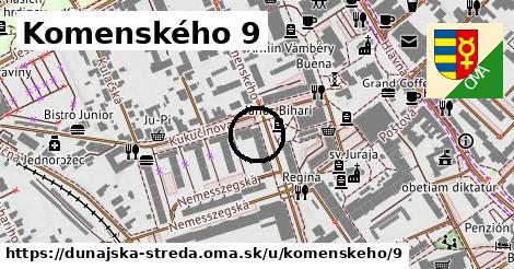 Komenského 9, Dunajská Streda