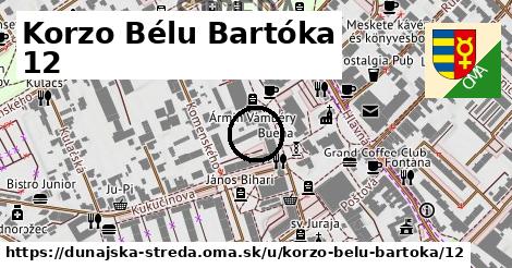 Korzo Bélu Bartóka 12, Dunajská Streda