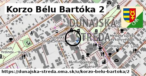 Korzo Bélu Bartóka 2, Dunajská Streda