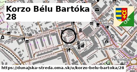 Korzo Bélu Bartóka 28, Dunajská Streda